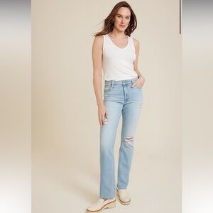 Goldie Blues™ Light High Rise Cheeky Slim Boot Jean